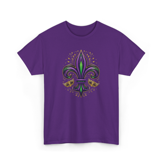 Fleur-De-Lis with Masks